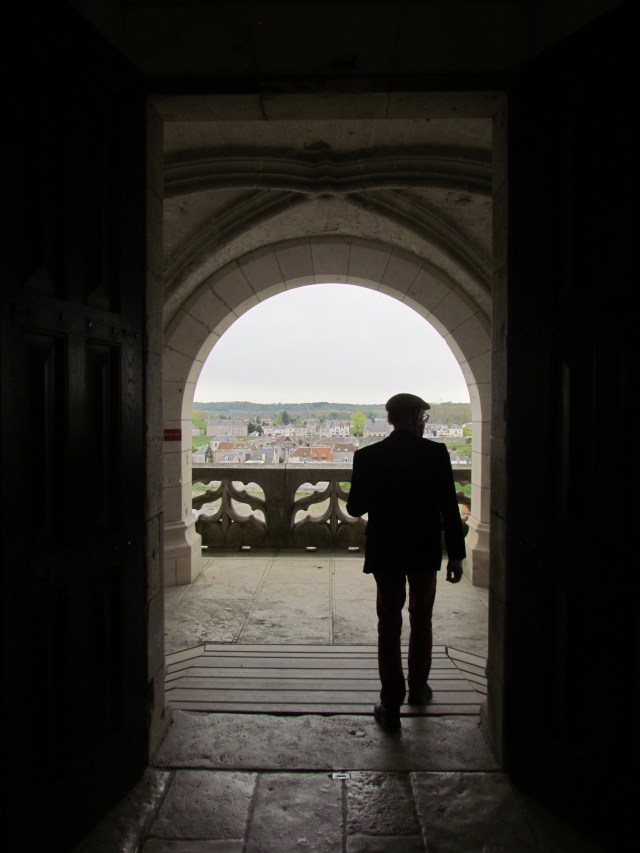 The sentries' walk was an open gallery where guards could observe boats on the river and the river crossing.