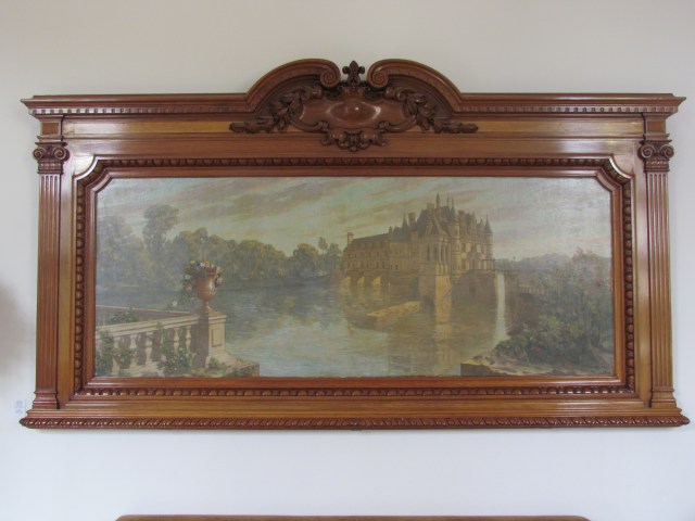 I liked this painting of the Chenonceau which was displayed on one of the walls.