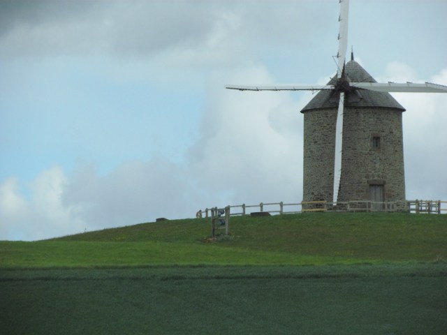 This is the only windmill we've seen so far (and I almost missed it!).