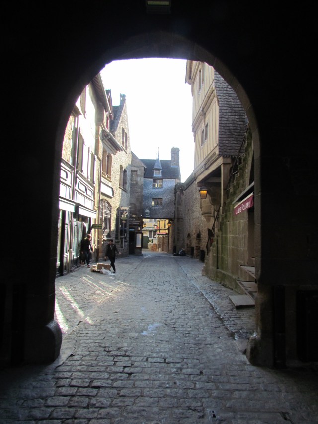 The street that our hotel is on.