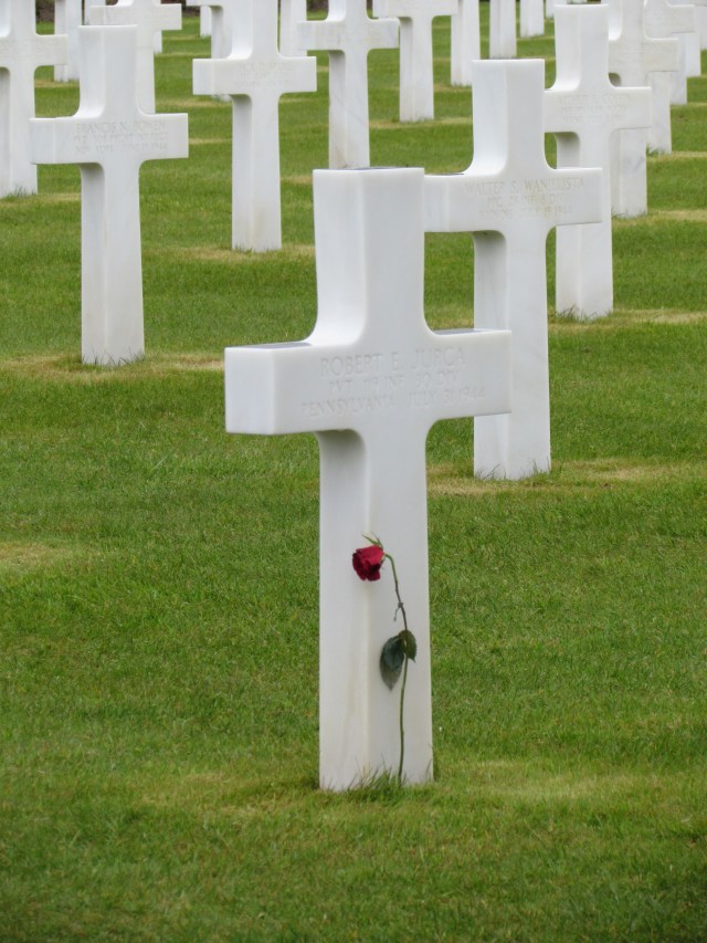 Robert E Jurca, Pvt 119 Inf 30 Div, Pennsylvania, July 31, 1944