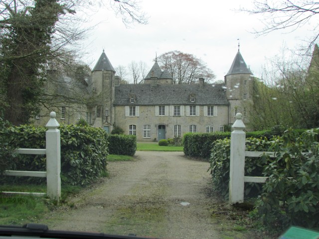 At the end of the driveway, this is what we saw. Cool!
