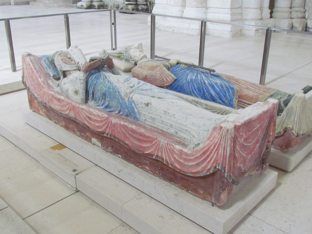 Eleanor of Aquitaine, and King Henry II of England, Eleanor's husband,