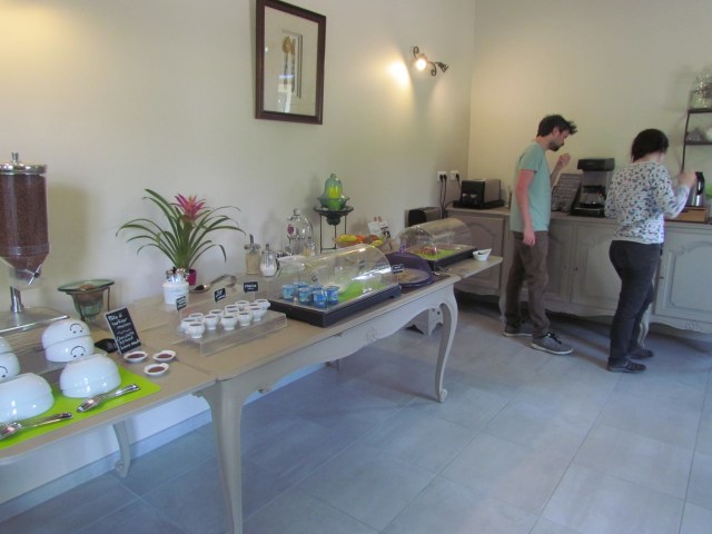 Breakfast layout was beautifully displayed and delicious. Soft cooked eggs cooked to your liking - by you! Best croissants ever!